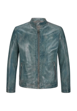 SKÓRZANA KURTKA MĘSKA MILESTONE 411003 60290