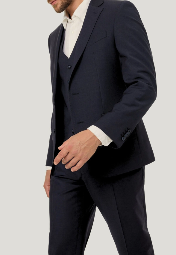 MARYNARKA MĘSKA GARNITUROWA JEDNORZĘDOWA PIERRE CARDIN C4 42260 7001