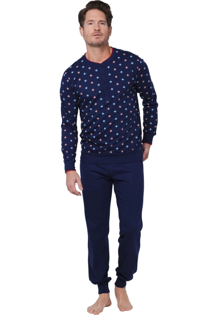 PIŻAMA MĘSKA PASTUNETTE 122252-530-1