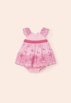 NIEMOWLĘCA SUKIENKA Z HAFTEM I PASUJACYMI MAJTECZKAMI MAYORAL 1814