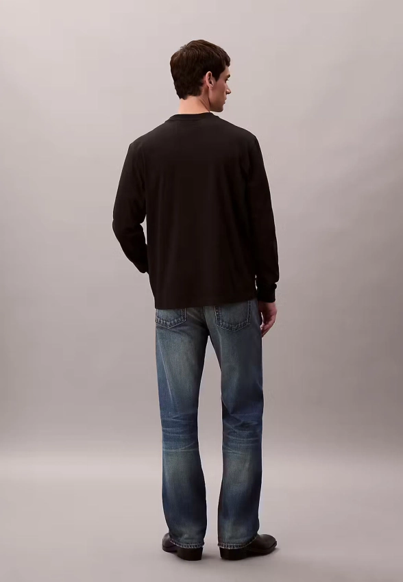 T-SHIRT MĘSKI Z DŁUGIM RĘKAWEM CALVIN KLEIN LV04RD247G