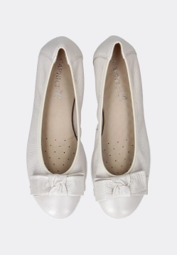 SKÓRZANE BALERINY DAMSKIE CAPRICE 9-22153-42