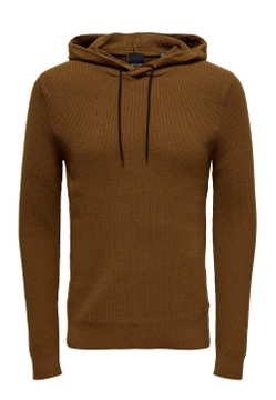 SWETER Z KAPTUREM REGULOWANYM Z POMOCĄ SZNURKA ONLY&SONS 22022854