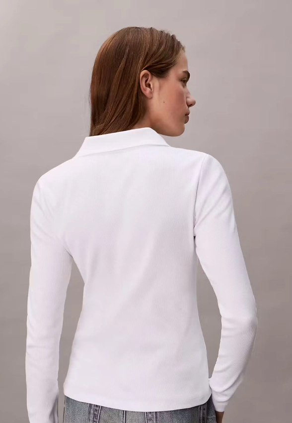 POLO DAMSKIE Z DŁUGIM RĘKAWEM CALVIN KLEIN LV047E203G