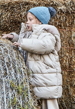 DŁUGA KURTKA DZIEWCZĘCA MAYORAL 4447