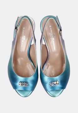 SKÓRZANE SANDAŁY DAMSKIE ILASIO RENZONI 4189