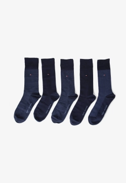 SKARPETY WYSOKIE 5 PAR W PUDEŁKU PRODUCENTA TOMMY HILFIGER 701235374C