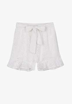 SZORTY DAMSKIE Z AŻUROWYM HAFTEM TIFFOSI 10049120