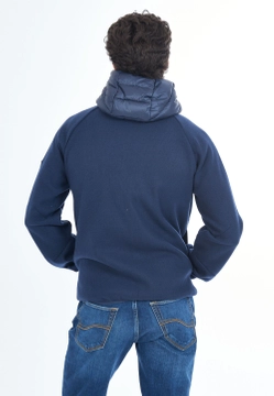 BLUZA MĘSKA Z PIKOWANYM PRZODEM YES ZEE J802 NB00