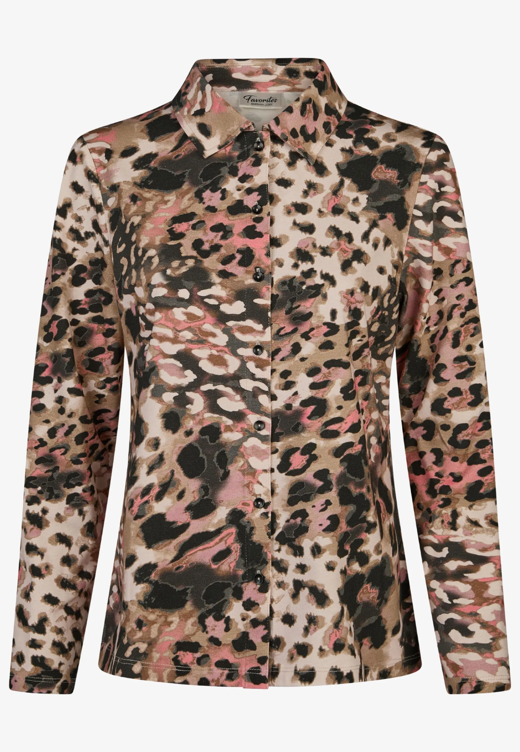 DŻERSEJOWA KOSZULA DAMSKA BARBARA LEBEK 3720