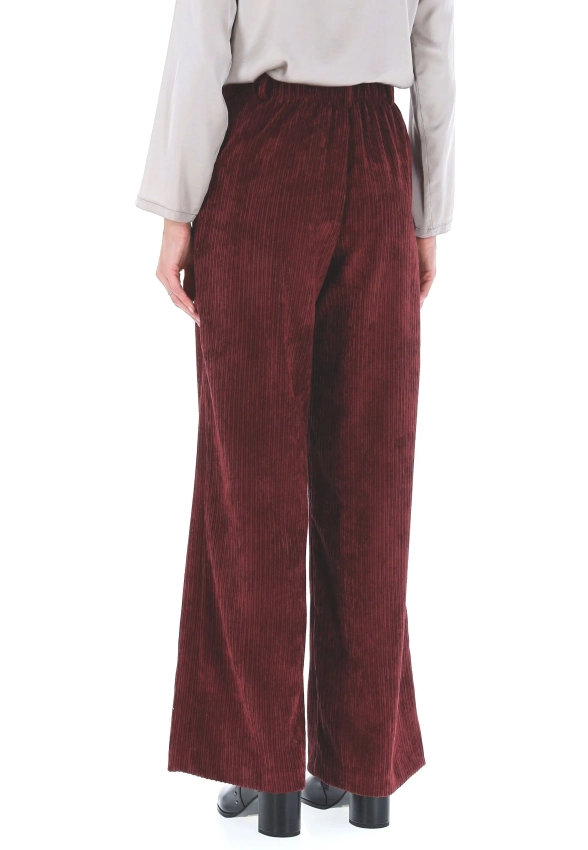 SZTRUKSOWE SPODNIE DAMSKIE EKS L3762