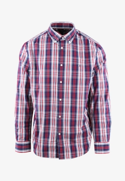 KOSZULA MĘSKA Z DŁUGIM RĘKAWEM W KRATĘ TOMMY HILFIGER MW0MW41712