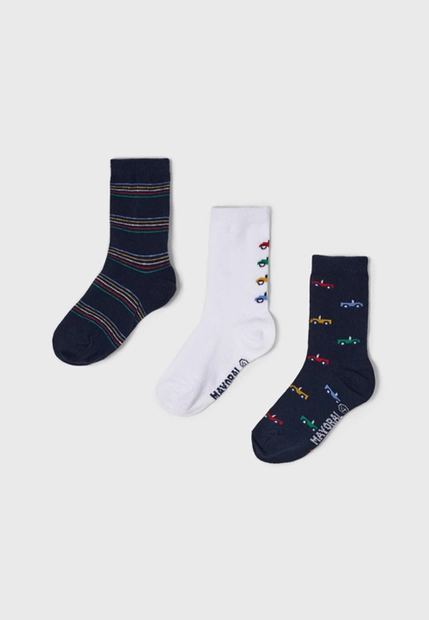ZESTAW 3 PAR SKARPETEK CHŁOPIĘCYCH MAYORAL 10229