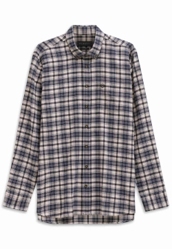 KOSZULA MĘSKA W KRATĘ Z DŁUGIM RĘKAWEM BUGATTI 9350 88304D