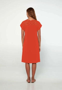 SUKIENKA PLAŻOWA Z KORONKOWĄ WSTAWKĄ VAMP 20514