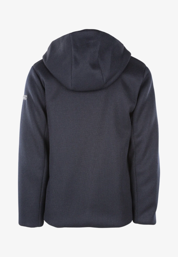 DZIANINOWA KURTKA MĘSKA Z KAPTUREM ZAPINANA NA ZAMEK UNITY BURBER