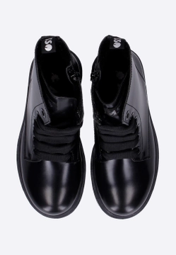 BOTKI DZIEWCZĘCE ZE SKÓRY EKOLOGICZNEJ ASSO AG13821