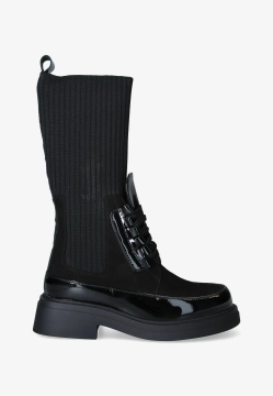 KOZAKI DAMSKIE Z DZIANINOWĄ CHOLEWKĄ T. SOKOLSKI SL Z24-183