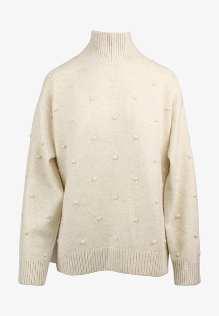 WEŁNIANY PÓŁGOLF DAMSKI YERSE 43539