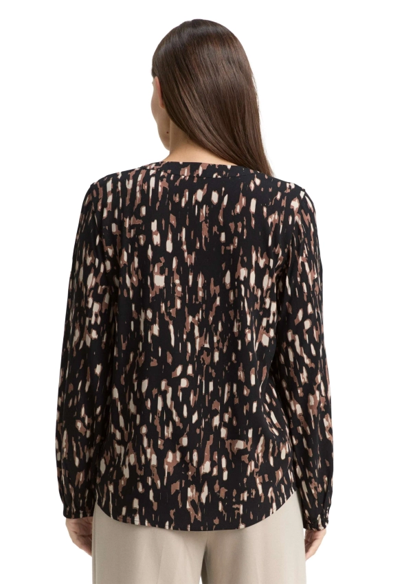 BLUZKA DAMSKA V Z WISKOZY TOM TAILOR 1048695