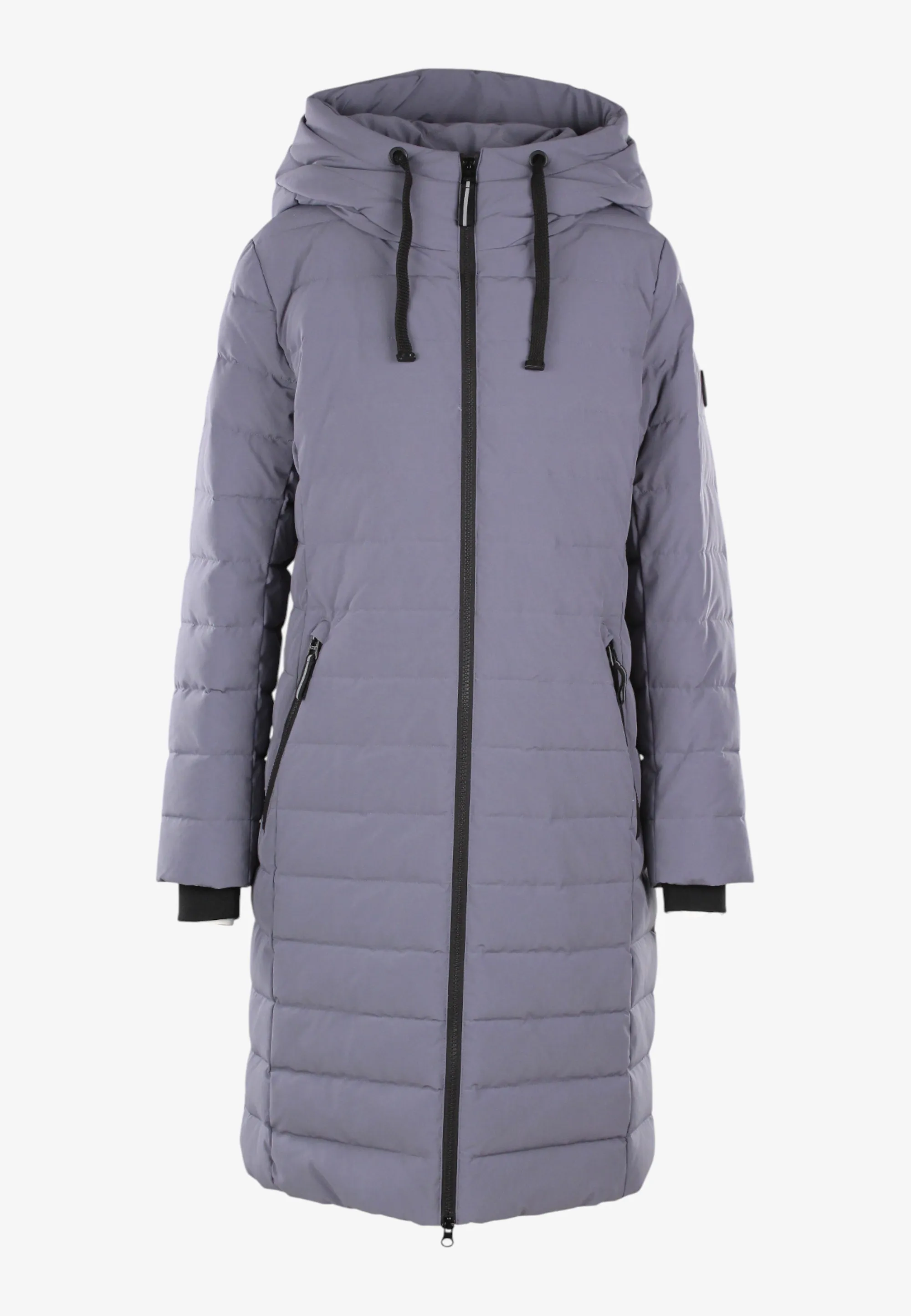 DŁUGA PIKOWANA KURTKA DAMSKA JUNGE 225-2085-86