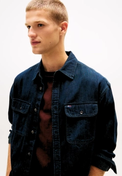 JEANSOWA KOSZULA MĘSKA TOMMY JEANS DM0DM22122
