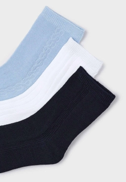 ZESTAW 3 PAR SKARPETEK CHŁOPIĘCYCH MAYORAL 10705A