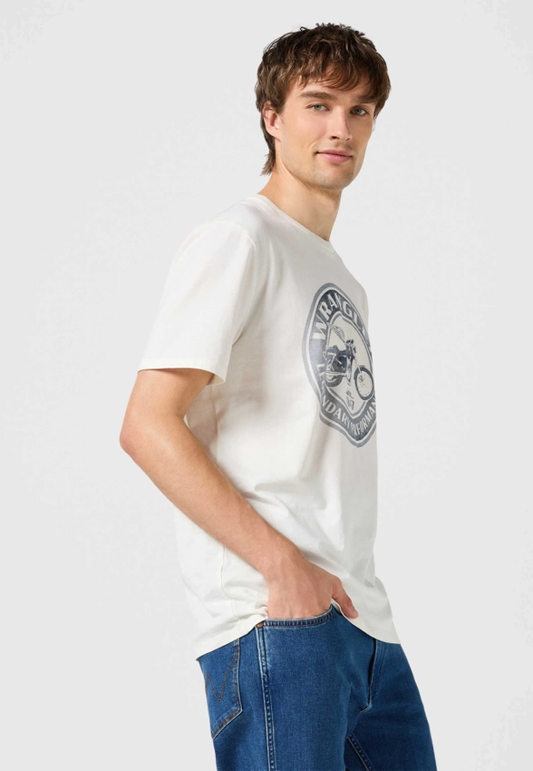 T-SHIRT MĘSKI Z NADRUKIEM WRANGLER 112350454