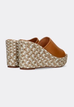 KLAPKI DAMSKIE NA PLECIONEJ KOTURNIE QUEEN HELENA ZM9444C