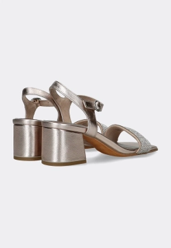 SANDAŁY DAMSKIE OZDOBIONE CYRKONIAMI MARCO TOZZI 2-28227-42