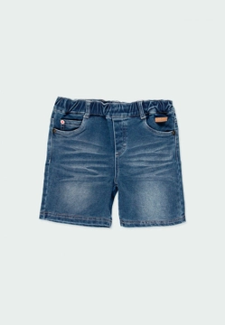 BERMUDY CHŁOPIĘCE JEANSOWE BOBOLI 590127