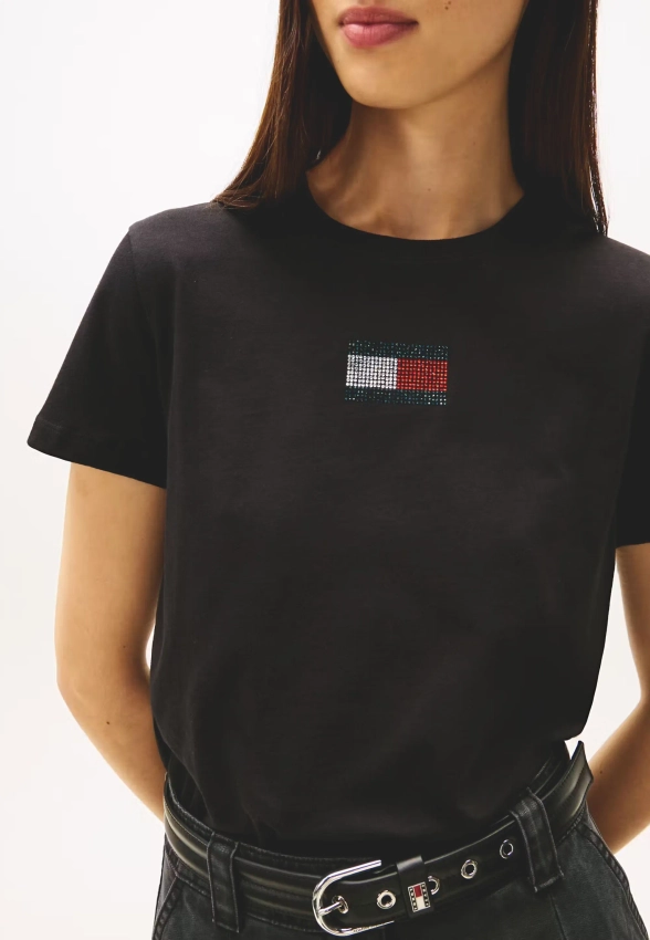T-SHIRT DAMSKI Z KRÓTKIM RĘKAWEM TOMMY JEANS DW0DW21965
