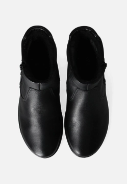 SKÓRZANE OCIEPLANE BOTKI DAMSKIE ARA 12-40413-01