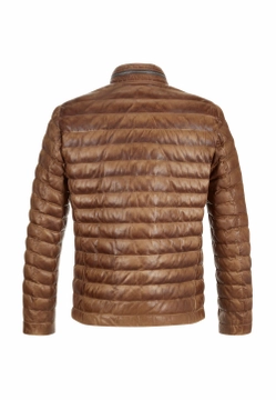 SKÓRZNA PIKOWANA KURTKA MĘSKA MILESTONE 331013 60215