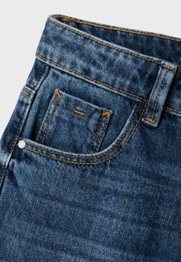 JEANSY DZIEWCZĘCE Z SZEROKIMI NOGAWKI NAME IT 13230733