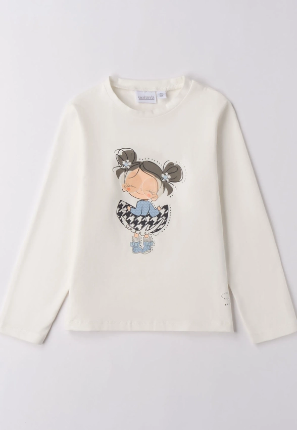 T-SHIRT DZIEWCZĘCY SARABANDA O F319