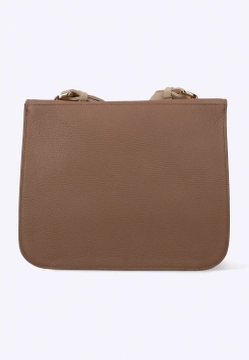 SKÓRZANA TOREBKA DAMSKA BRUNATE ST238