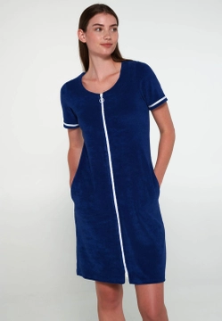 SUKIENKA - SZLAFROK FROTTE DAMSKI VAMP 20550