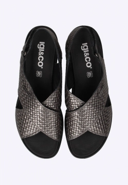 SANDAŁY DAMSKIE NA KOTURNIE IGI&CO 3666000