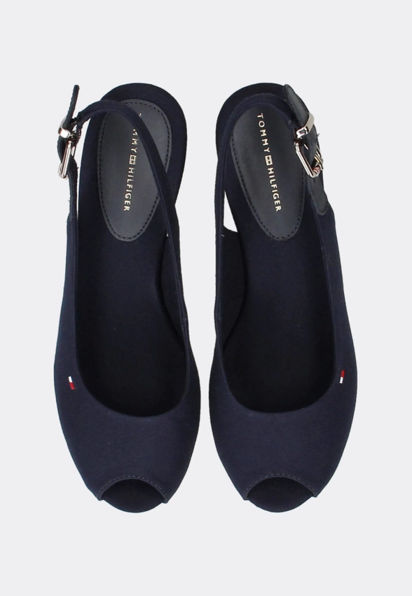 SANDAŁY DAMSKIE NA KOTURNIE TOMMY HILFINGER FW0FW04788