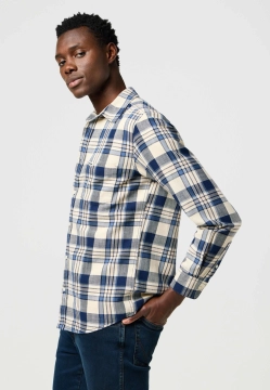 KOSZULA MĘSKA WRANGLER INDIGO 112371652
