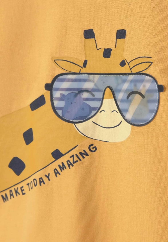 T-SHIRT CHŁOPIĘCY Z NADRUKIEM MAYORAL 1009