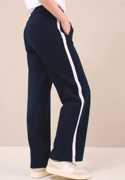 SPODNIE DAMSKIE Z DETALAMI W POSTACI TAŚMY CECIL 2 379676