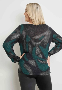 SWETER DAMSKI Z NADRUKIEM SAMOON 572514-25512