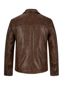 SKÓRZANA KURTKA MĘSKA MILESTONE 411069 60385