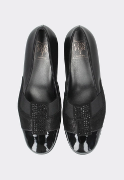 SKÓRZANE PÓŁBUTY DAMSKIE CONFORT C3I2343