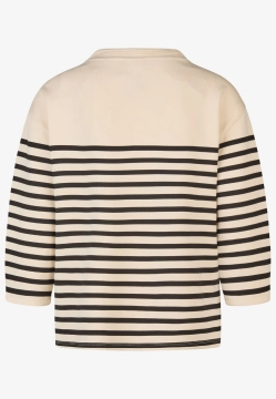 BLUZA DAMSKA W PASY Z RĘKAWEM 3/4 BARABARA LEBEK 37670052