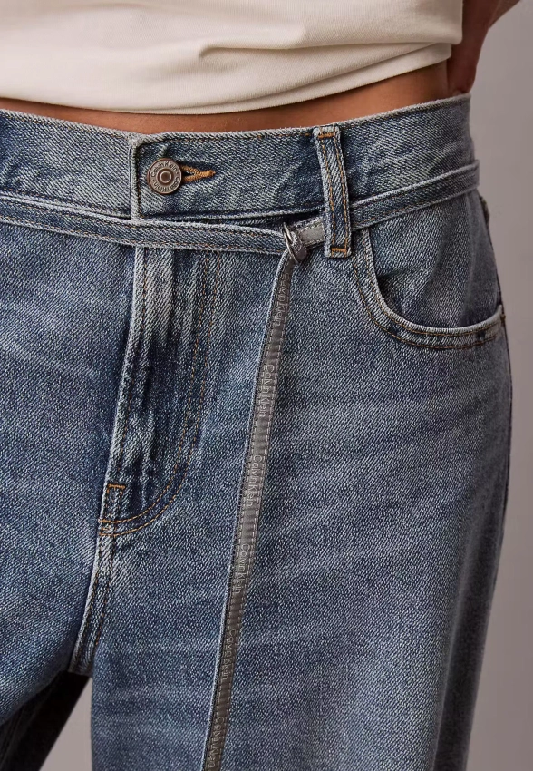 SPODNIE DAMSKIE JENS LOW RISE BAGGY CALVIN KLEIN LV047E753G