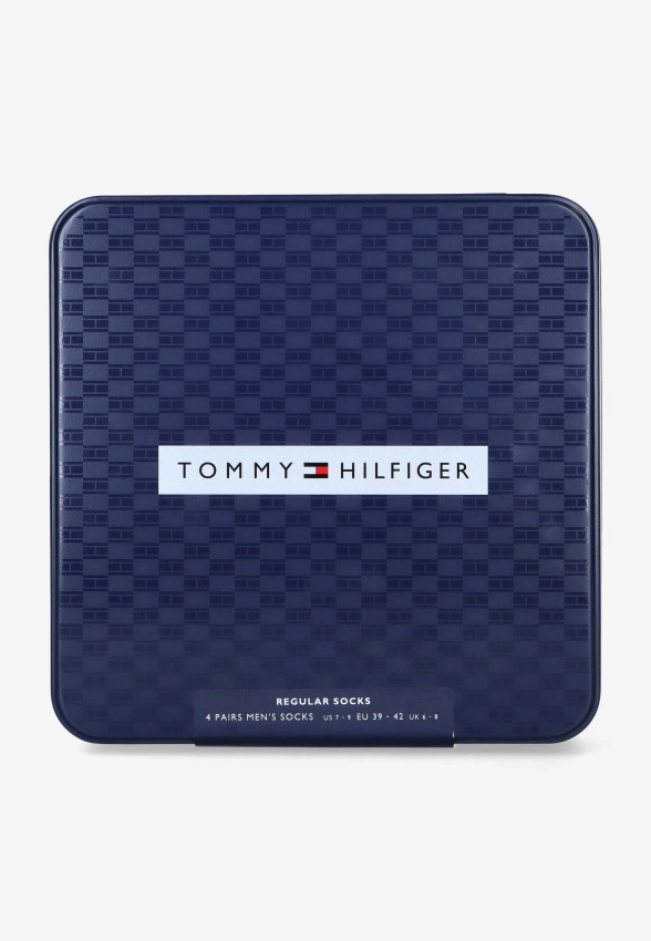 SKARPETY WYSOKIE 4 PARY W PUDEŁKU PRODUCENTA TOMMY HILFIGER 701235375C