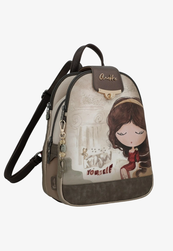 PLECAK DAMSKI Z TRZEMA PRZEGRODAMI ANEKKE AMPHORA 42705-043